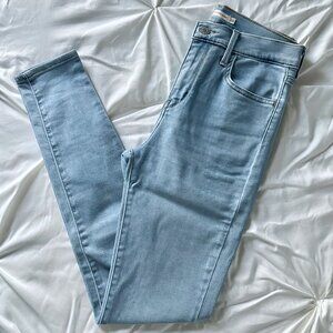 Levi's Light Blue Jeans 720 High Rise Super Skinny
